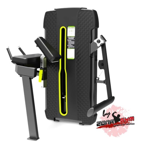 Máquina de gluteos con placa